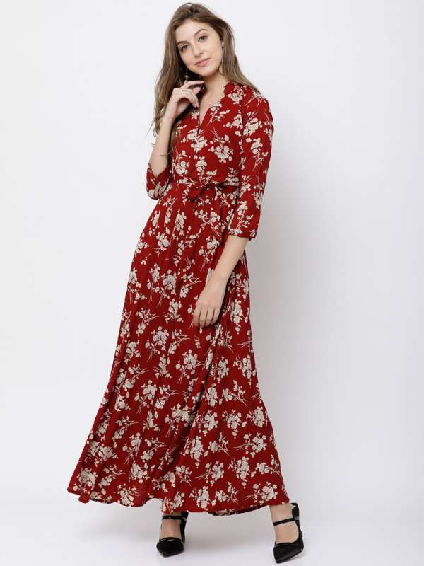 red colour dress online