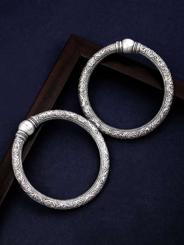 pure silver bangles