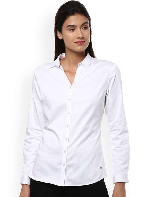 allen solly formal shirts for ladies