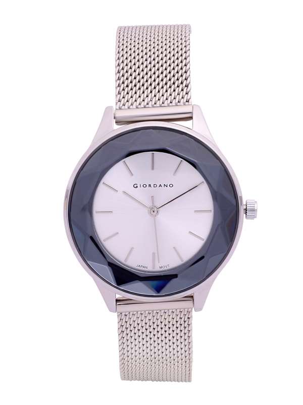 Giordano analog silver dial women's watch on sale