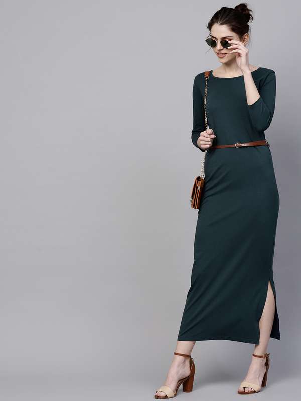 maxi dresses online myntra