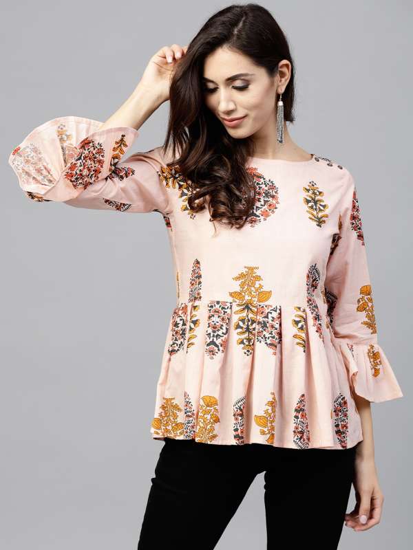 Cotton Tops Buy Stylish Cotton Tops Online Myntra