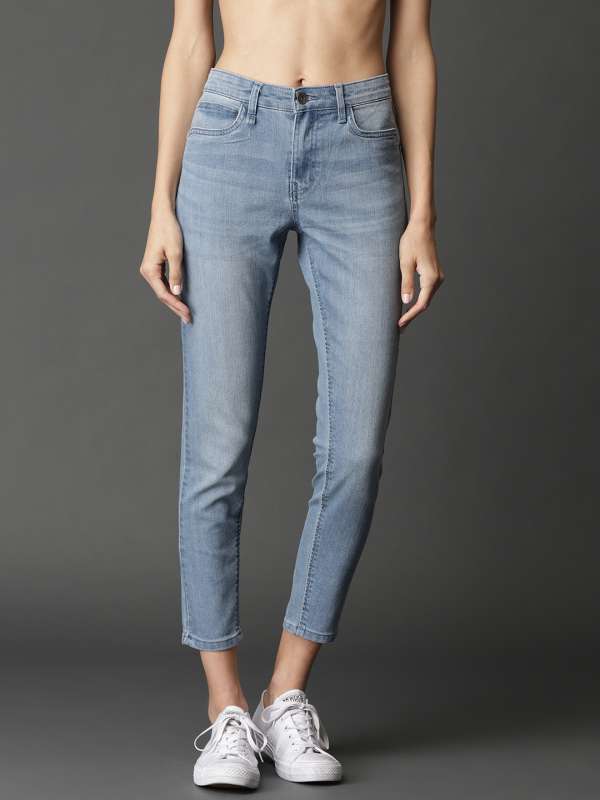 vintage blue skinny jeans