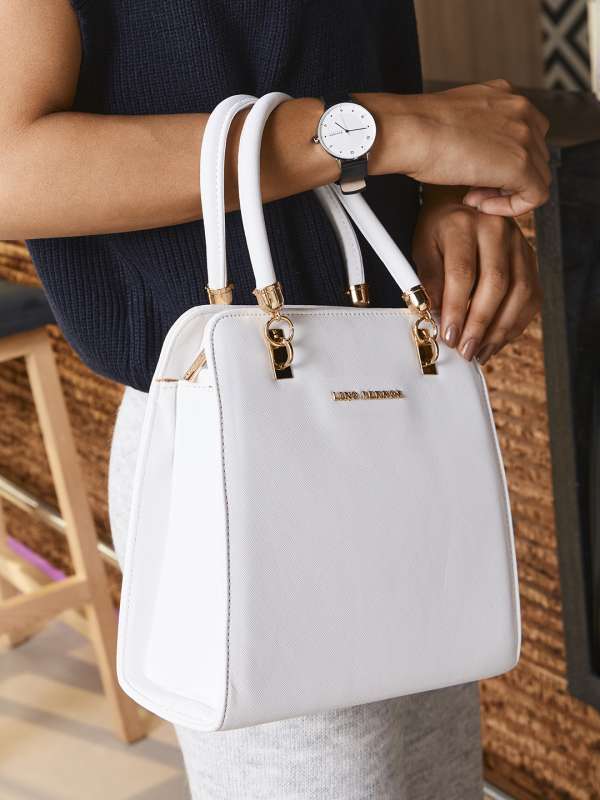 Buy White Handbags for Women by Lychee Bags Online | Ajio.com