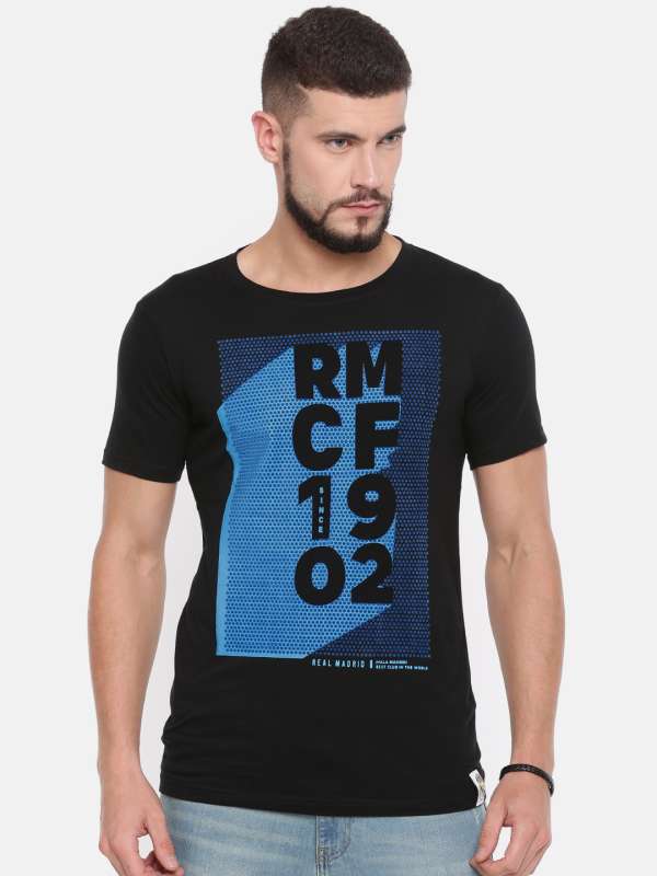 Real Madrid Cf Black Round Neck T Shirt 4165111.htm Buy Real Madrid Cf Black Round Neck T Shirt 4165111.htm online in India