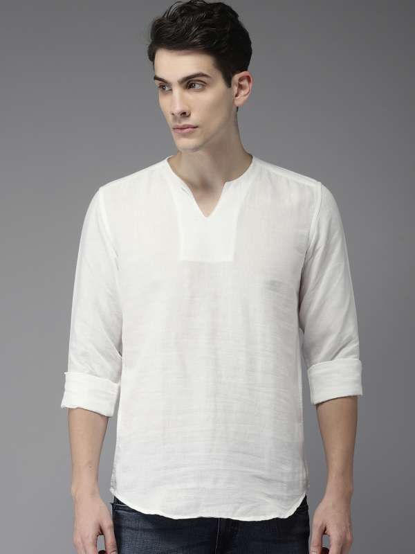 Linen Kurtas Buy Linen Kurtas Online In India