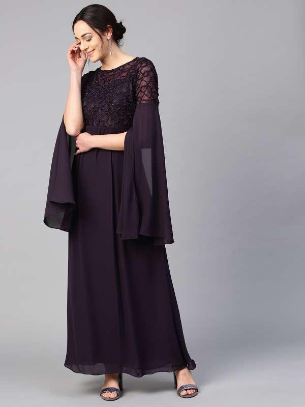 myntra online shopping long dresses