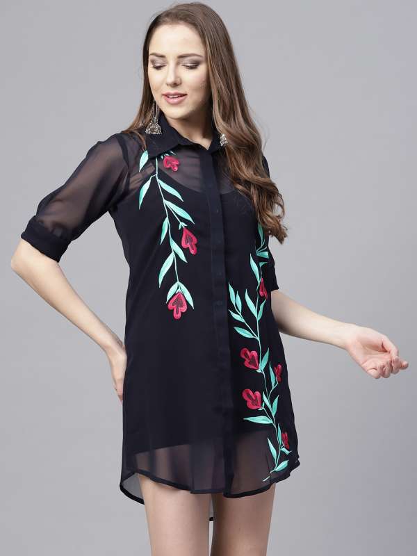 mini dress shirt