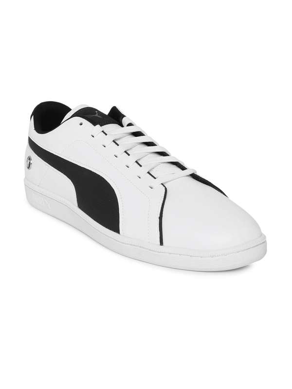 puma white sneakers myntra