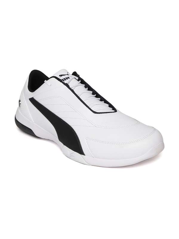 puma white sneakers myntra