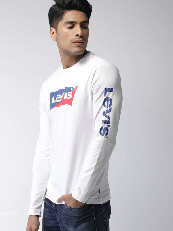 Levi's full hand t shirt clearance