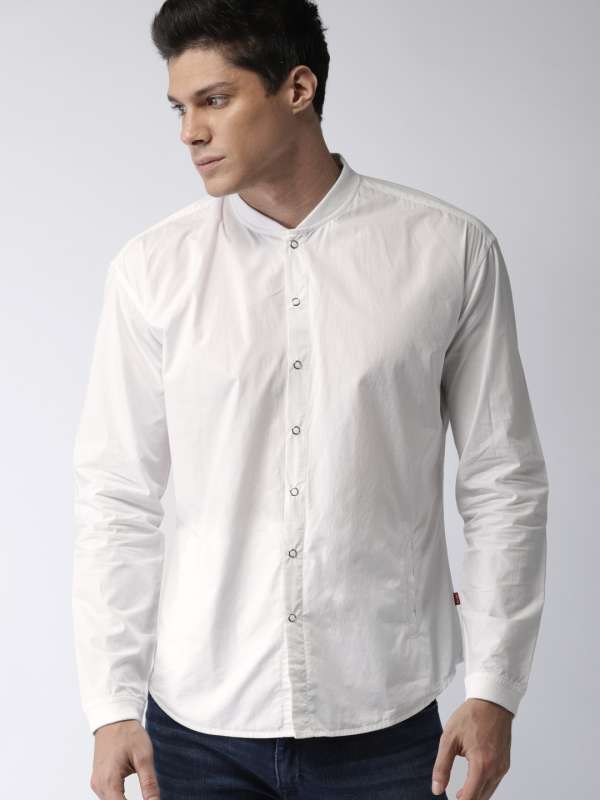 levis chinese collar shirts
