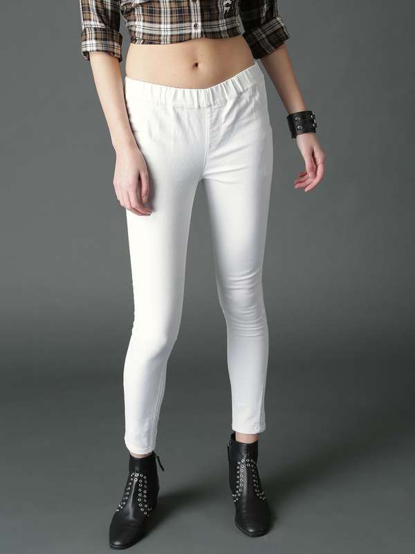 White Jeggings - Buy White Jeggings 