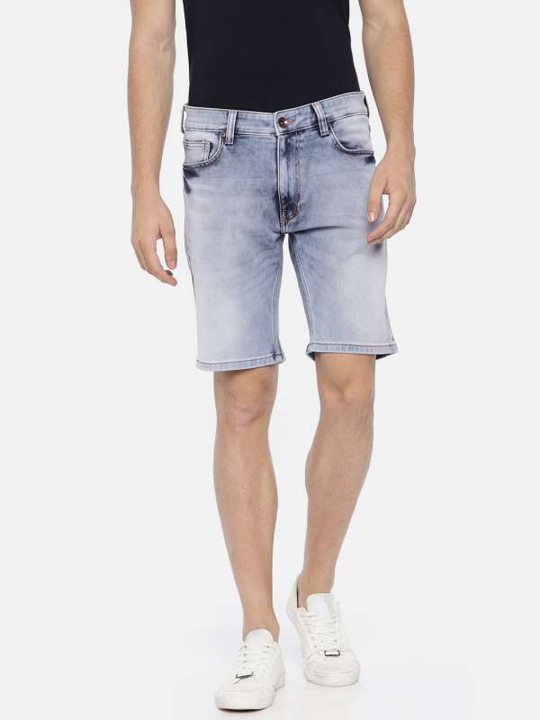 myntra denim shorts