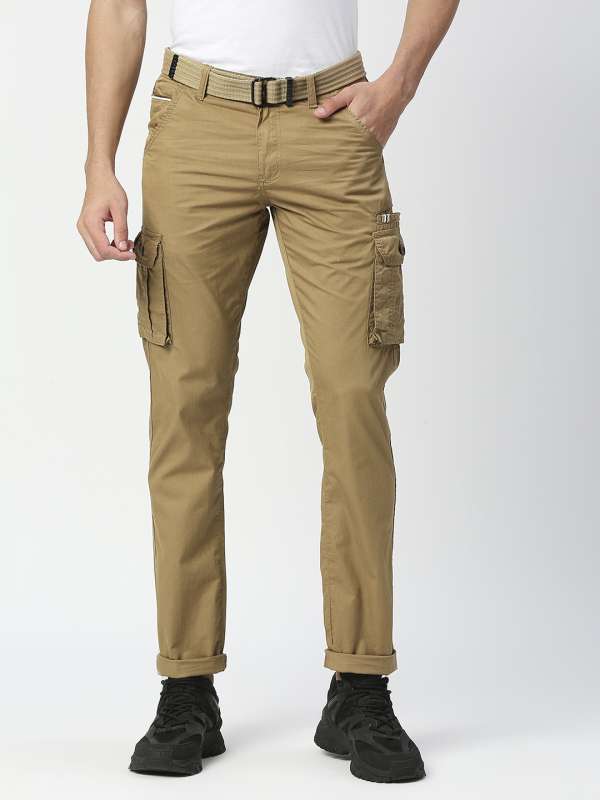 Cargo trousers Relaxed Fit  Beige  Men  HM IN