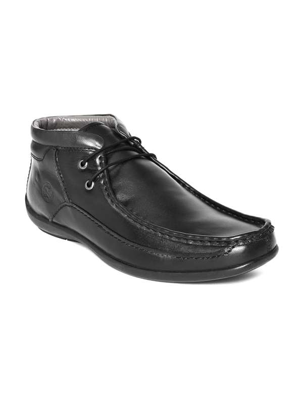 Woodland black shoes top