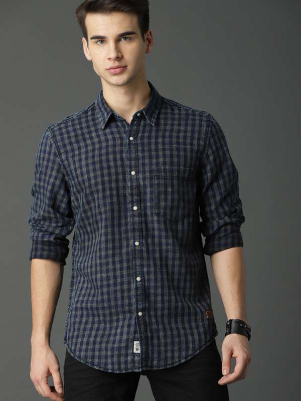 Gingham Shirts Buy Gingham Shirts online in India
