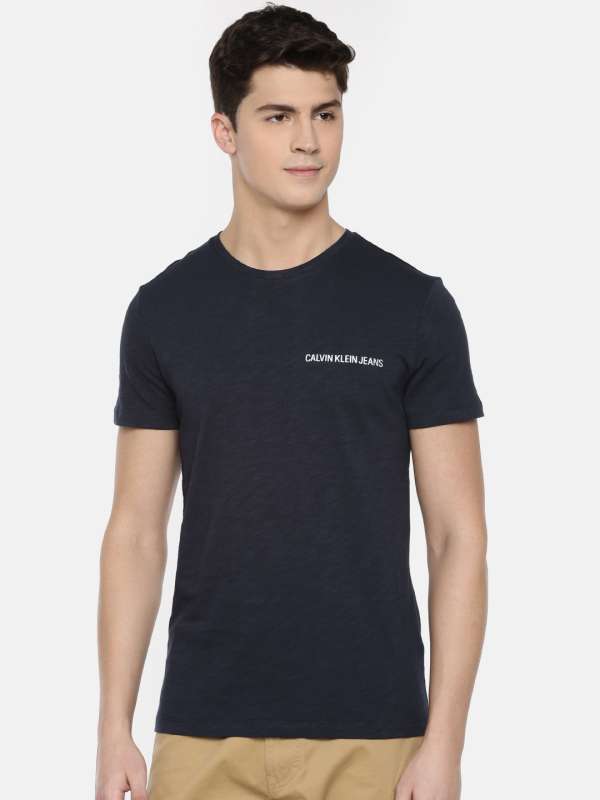 calvin klein t shirt black mens