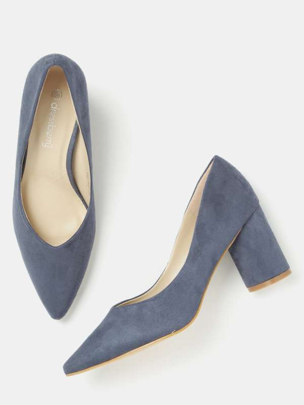 navy blue formal heels