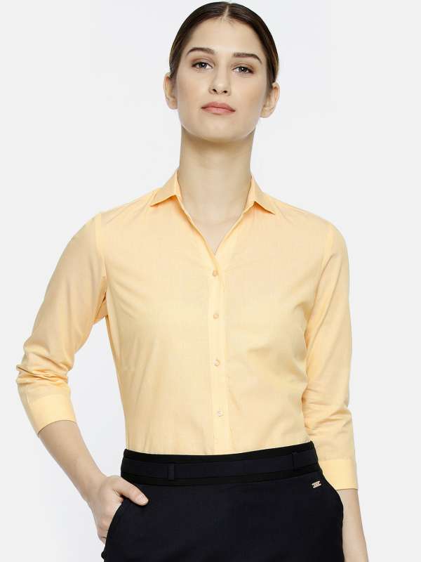 formal shirts for women myntra
