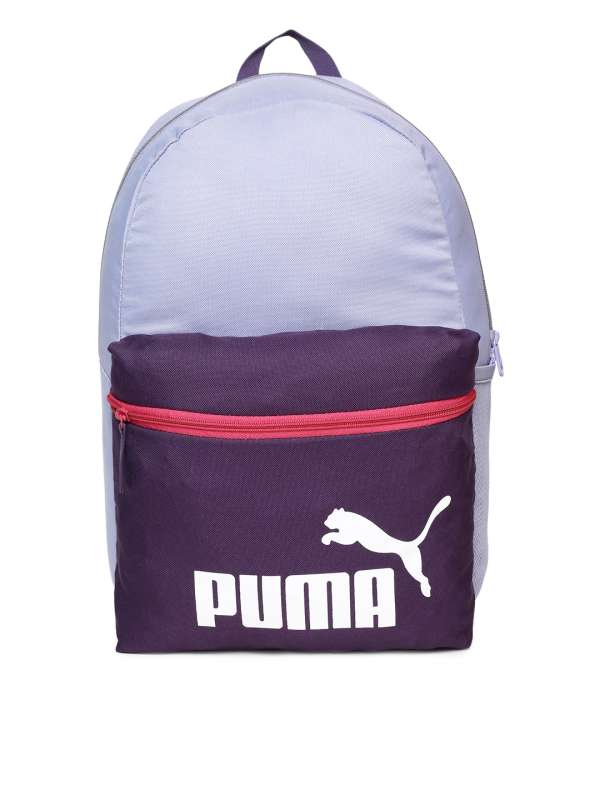 purple puma bag