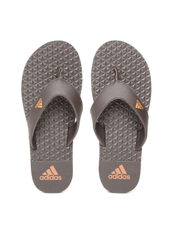 adidas gray daily slippers