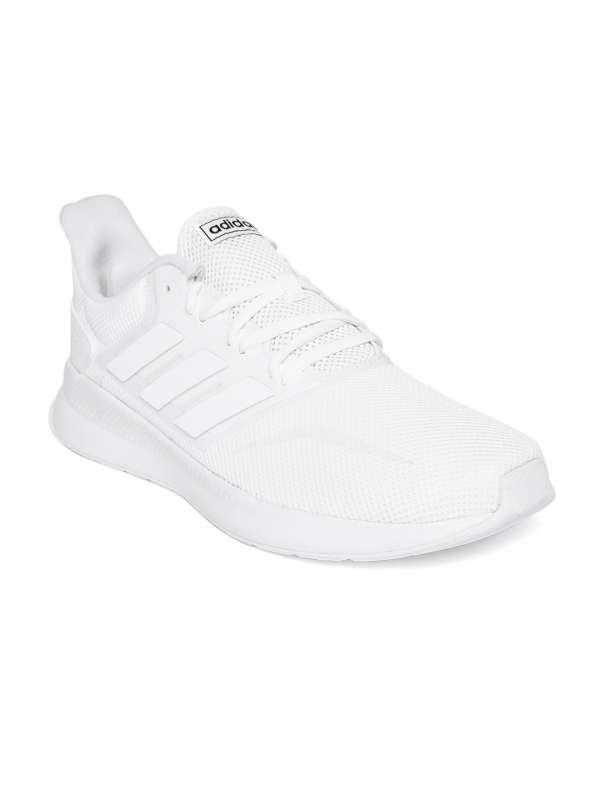 adidas mens white running shoes