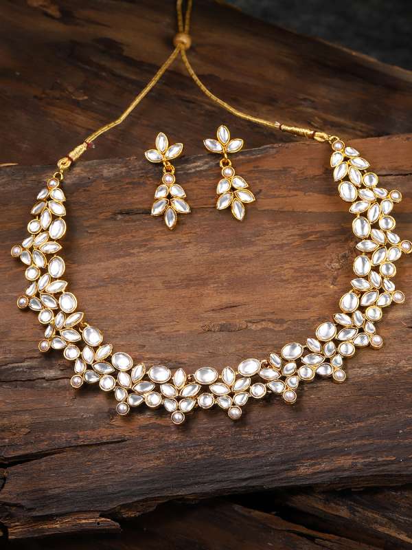 Myntra kundan set hot sale