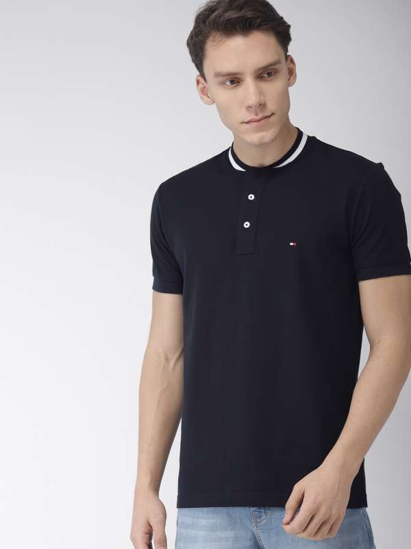 tommy hilfiger chinese collar shirts