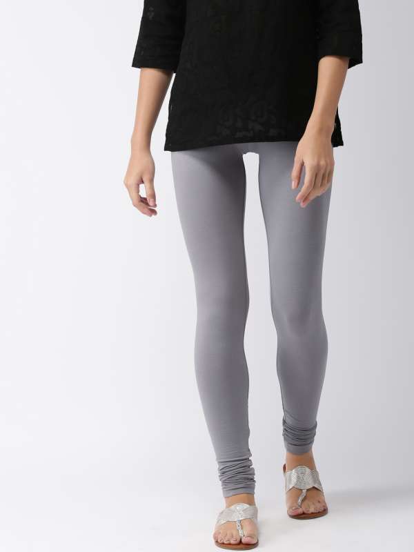 Gray color leggings