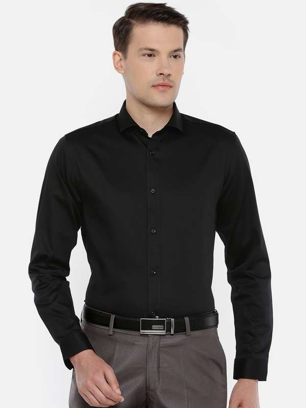 black party wear shirt