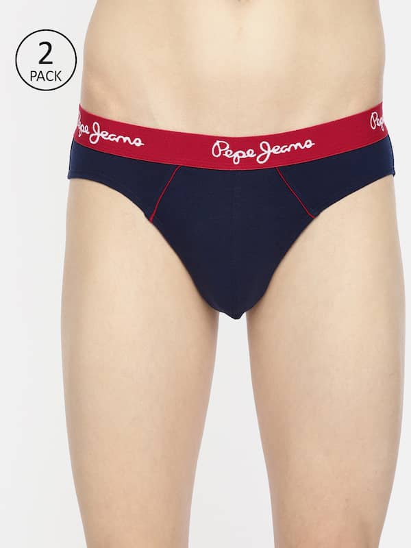Pepe Jeans Womens Panties 3 Pack Bikini Brief Underwears New - Top