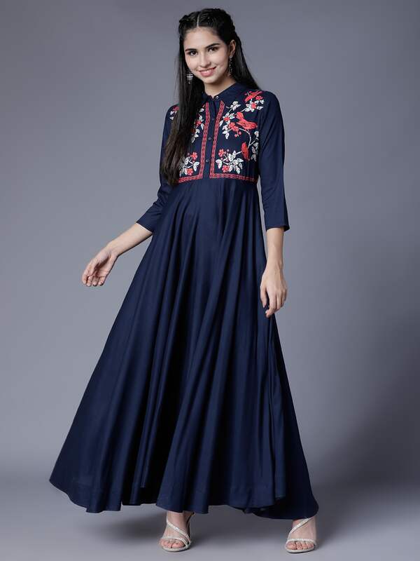 myntra online shopping for women's dresses anarkali