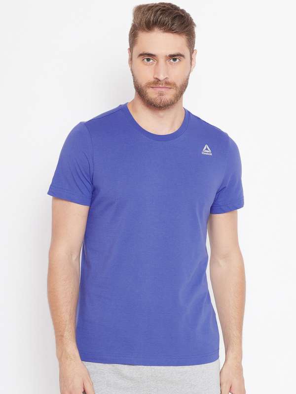 reebok t shirt blue
