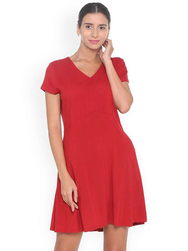 Allen solly dresses myntra clearance