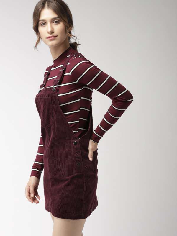 burgundy dress online