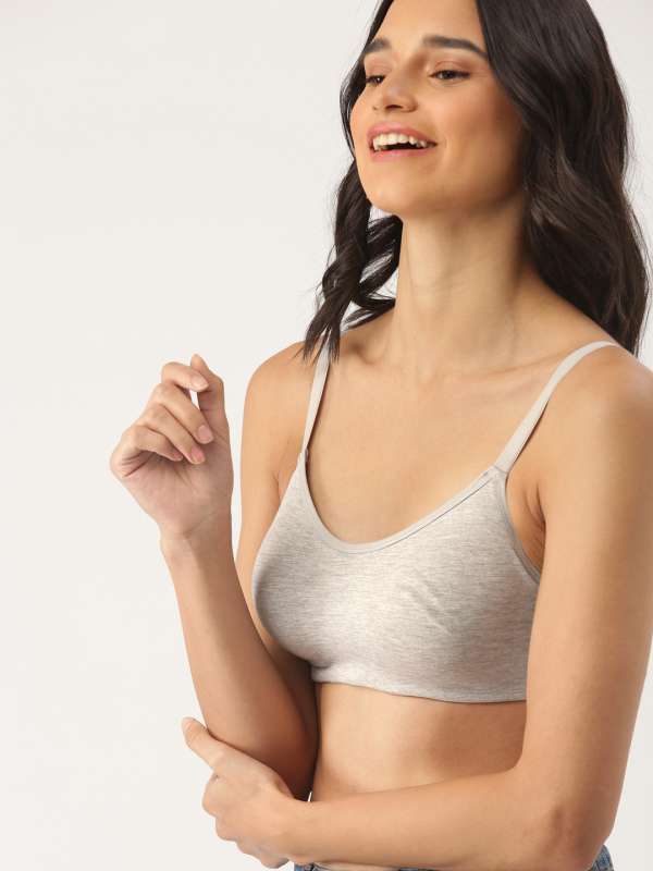 Buy Grey melange Bras for Women by JOCKEY Online