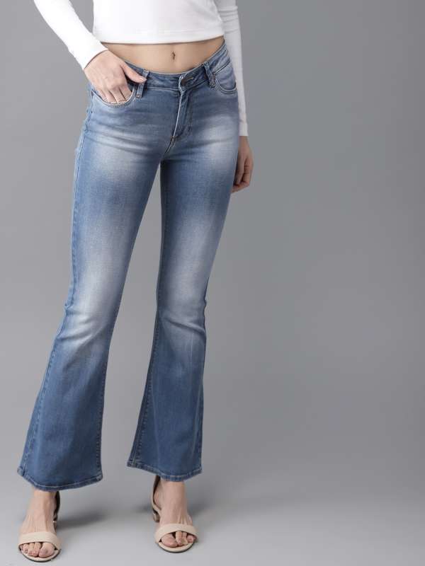 myntra flared jeans