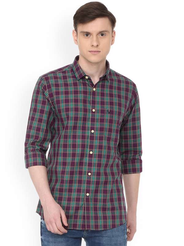 Allen Solly Shirts Purple Buy Allen Solly Shirts Purple Online