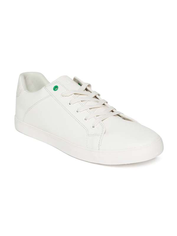 united colors of benetton white sneakers