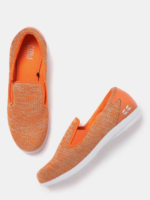 orange shoes womens heels