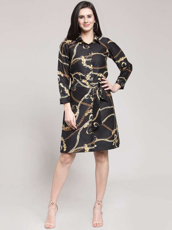 myntra shirt dress