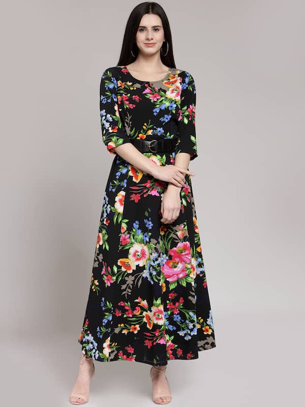 myntra floral dresses Big sale - OFF 73%