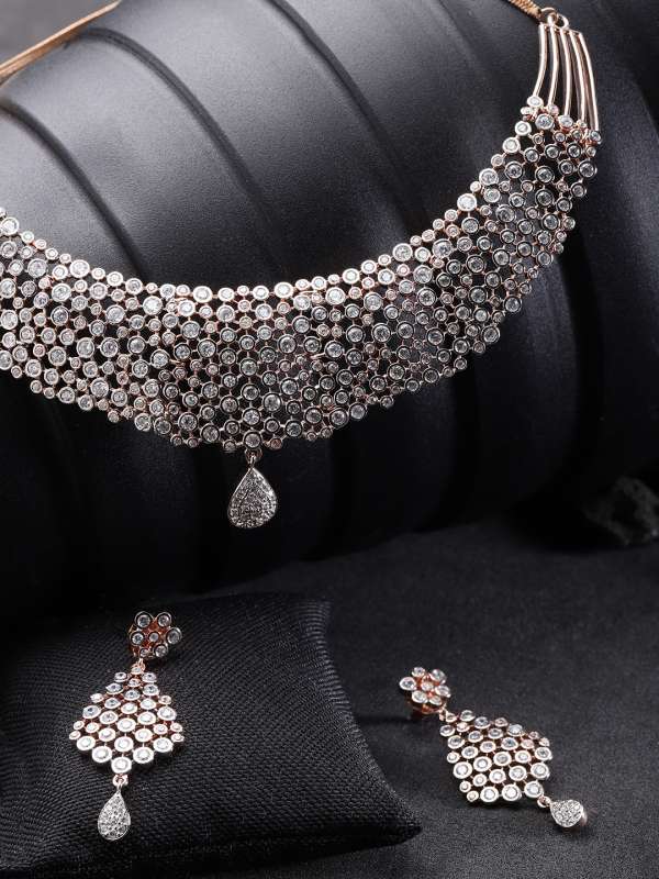 Artificial Diamond Jewellery Set Buy Artificial Diamond Jewellery Set online in India