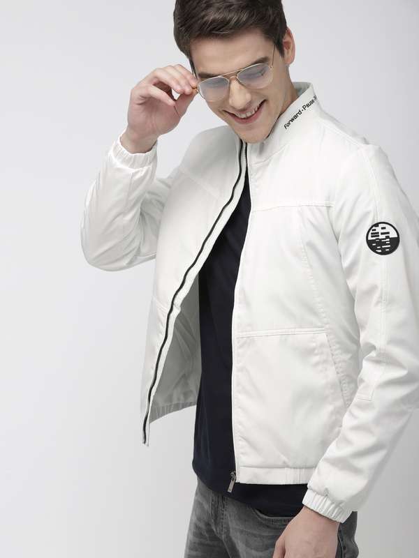 flight jacket white