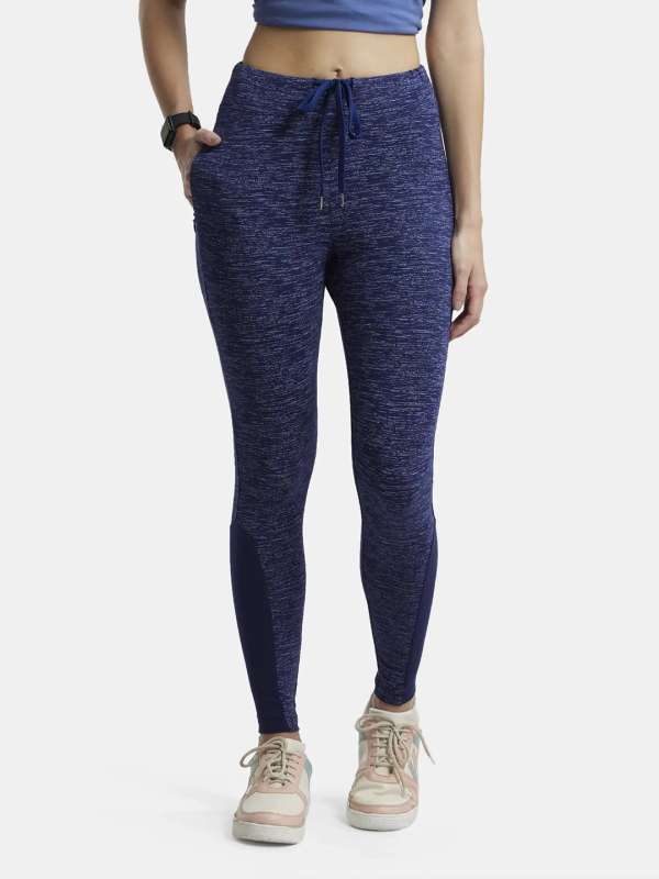 JOCKEY Side Pocket Leggings (Blue Melange Printed, Size - S) in Tirupur at  best price by Fibre Knit Clothing - Justdial