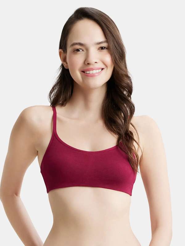 Buy sheBAE Women's Everyday Plain Padded Bra with Full Coverage Maroon  Online at Best Prices in India - JioMart.