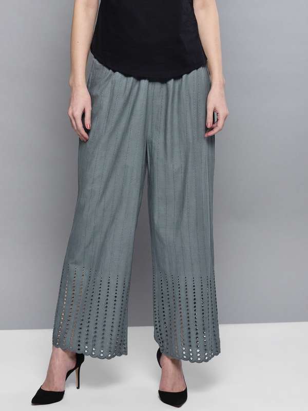 palazzo pants online myntra