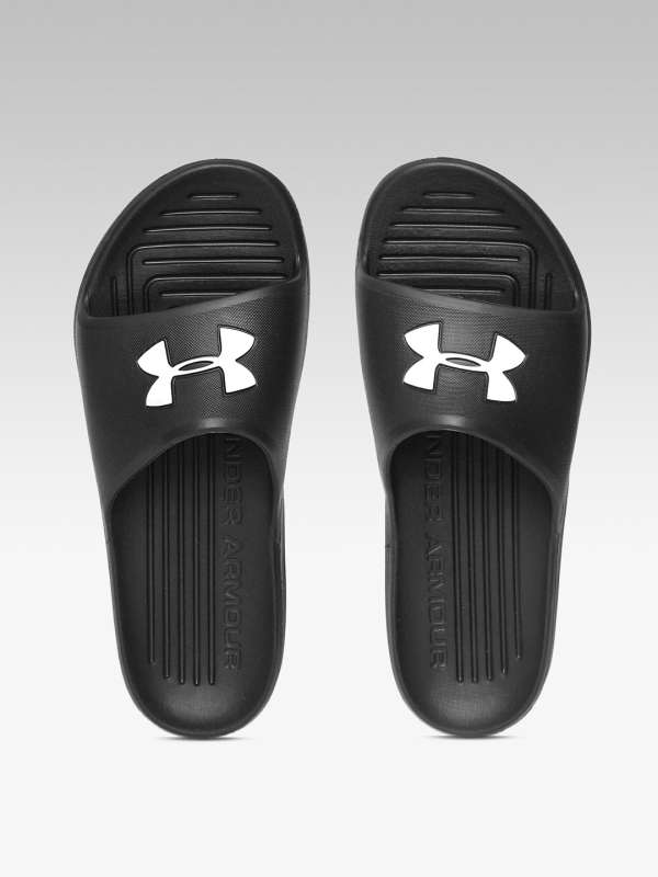 Under armor flip flops store