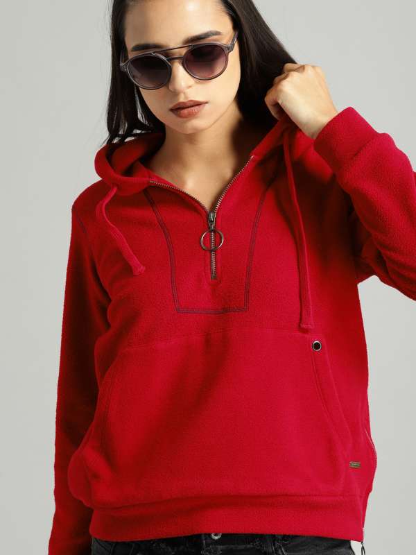 Women - Buy Women Red Sweatshirts online in